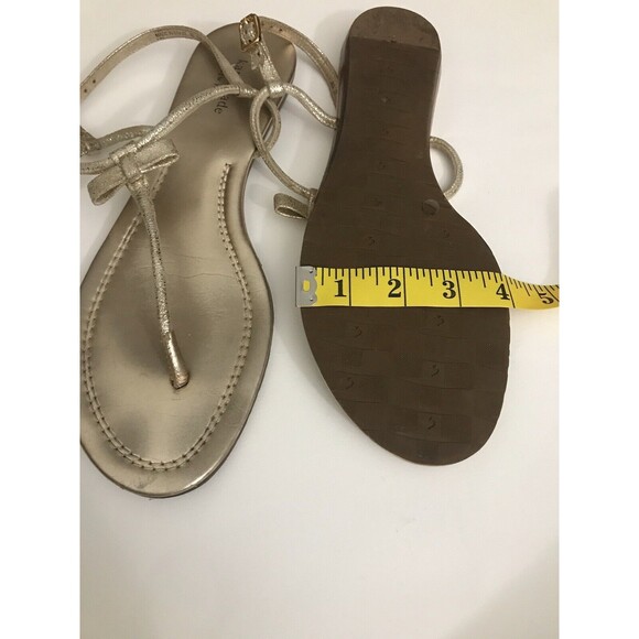 Kate Spade Sandal Gold Color Size M11 - Picture 8 of 10